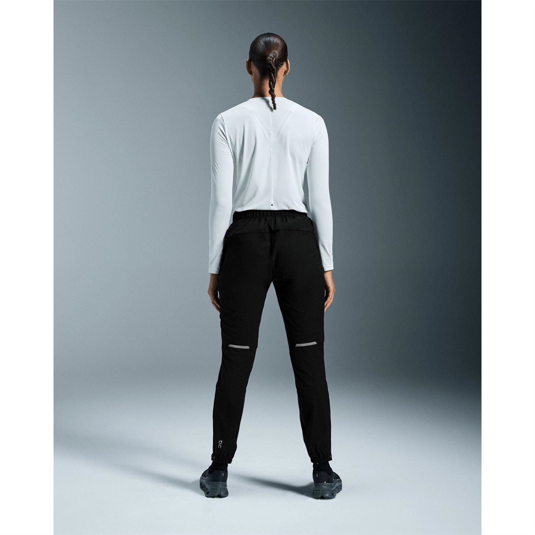 On Core Reflective Slim Solid Patterned Track Pants