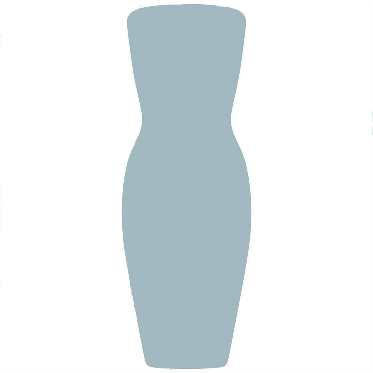 Honeyz Boobtube Midi Bodycon Dress with Ruching