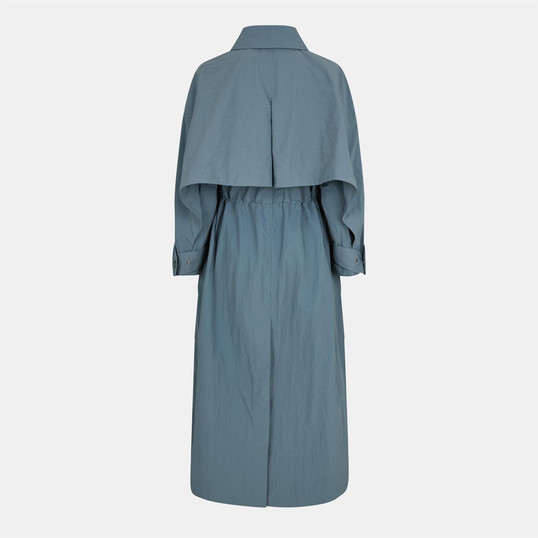 French Connection Ilena Trench Collared Neck Maxi Shirtdress