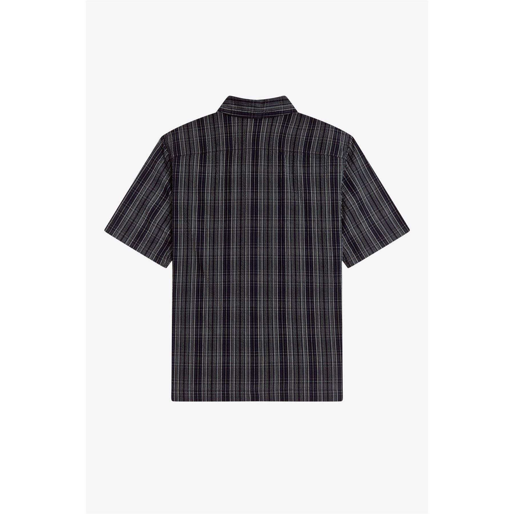 Fred Perry Patterned Short Sleeve Shirt