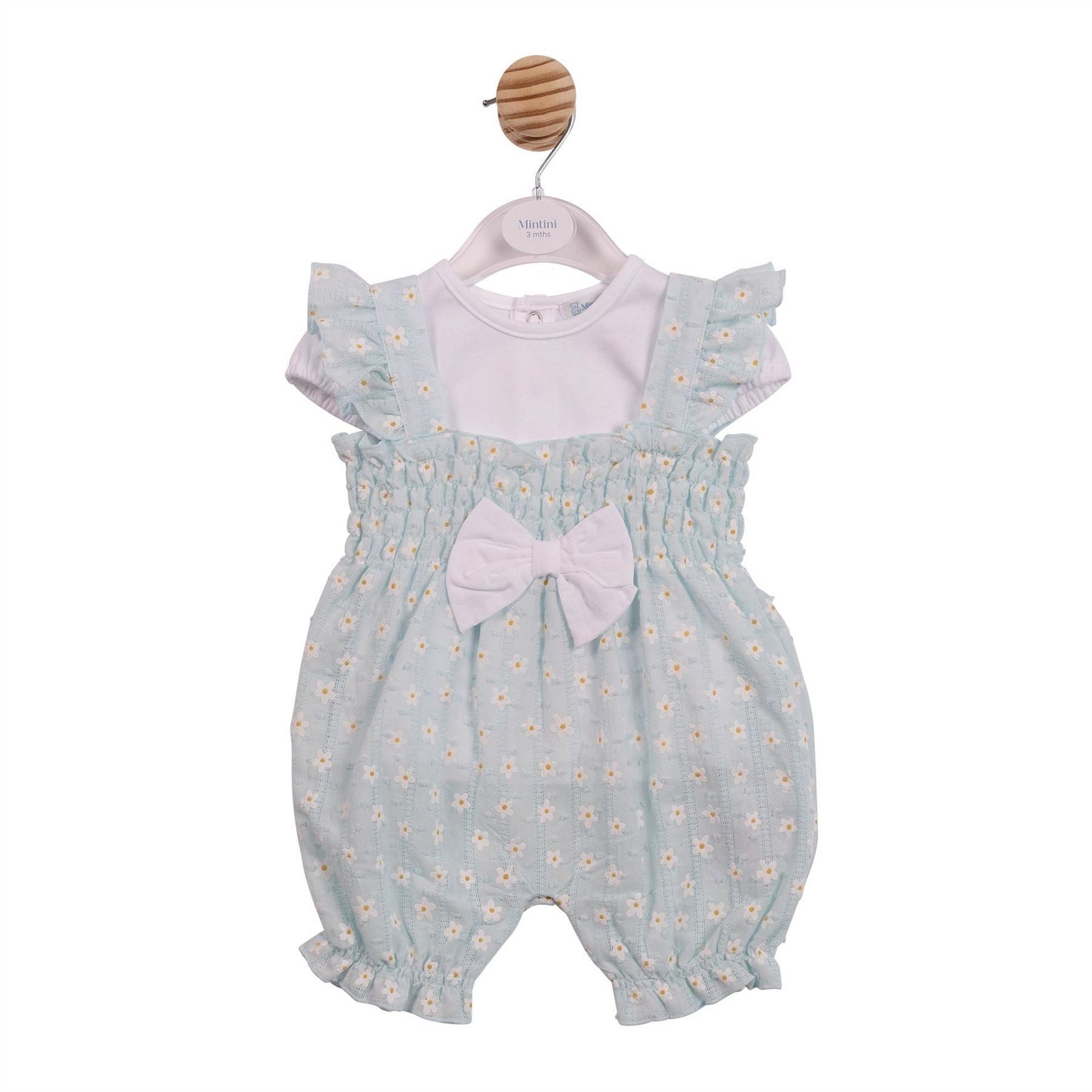 Mintini Baby Top And Sunromper Pyjama Set