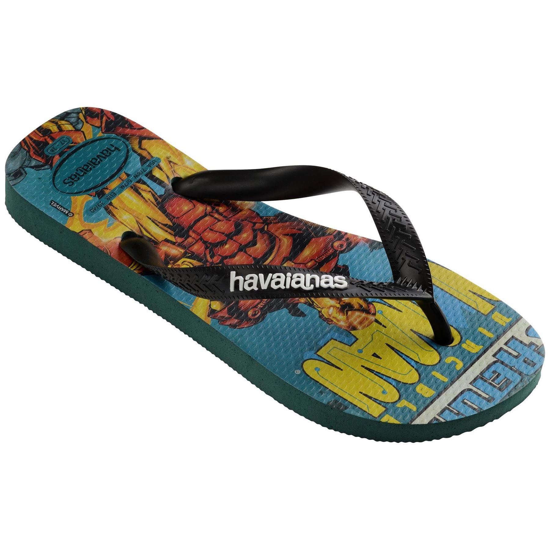 Havaianas Marvel Graphic Print Flip Flop Sandals