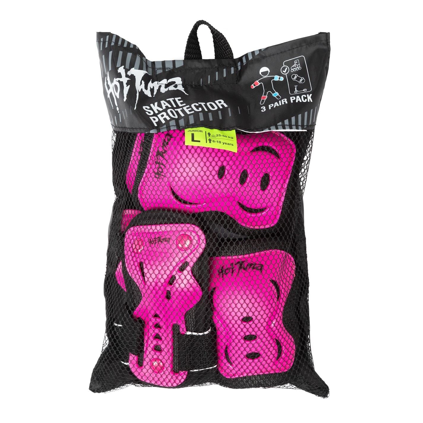 Hot Tuna Youth Skate Protector 3pc Set   Knee Pads Elbow Pad And Wrist Guards