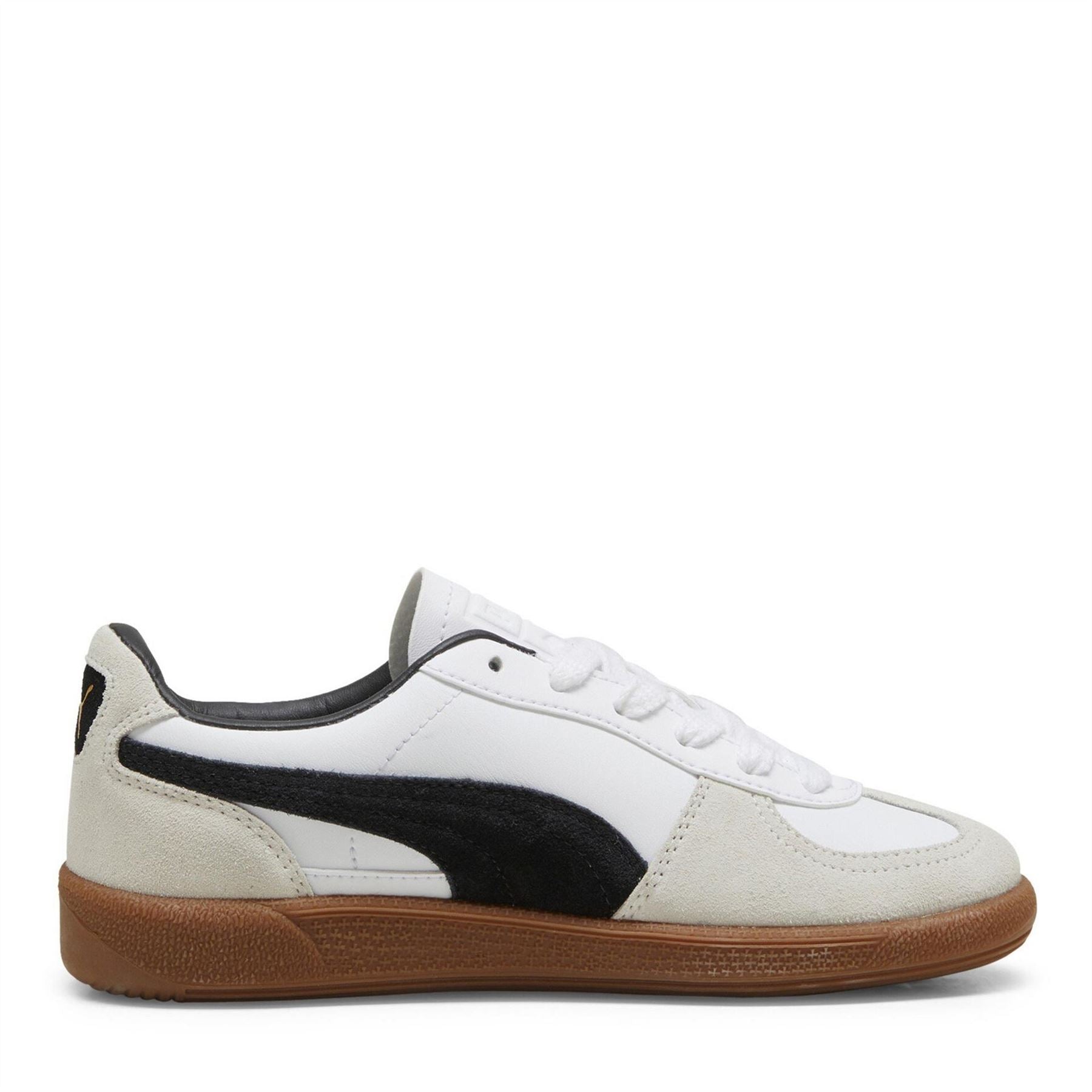 Puma Palermo Leather Jr Low Top Trainers Boys