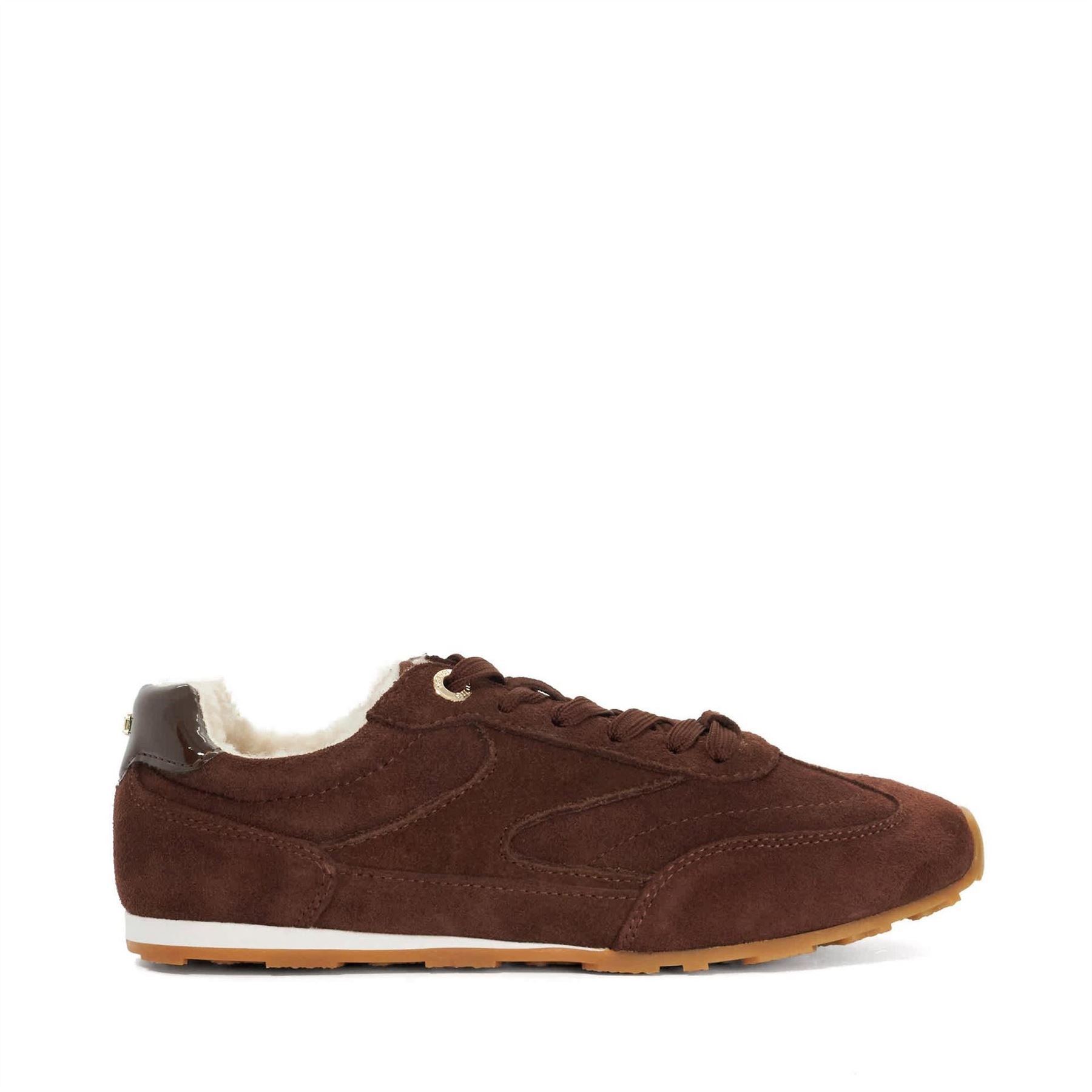 Dune London Engine Low Top Lace-Up Sneakers