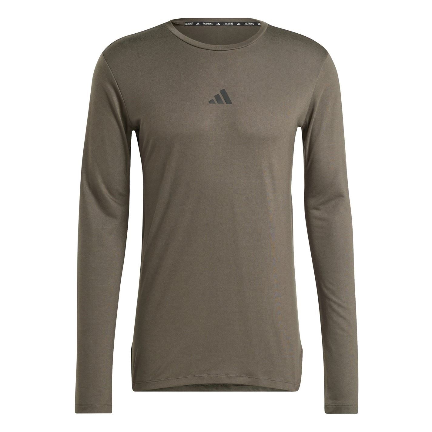 adidas Mens Workout Long Sleeve Top