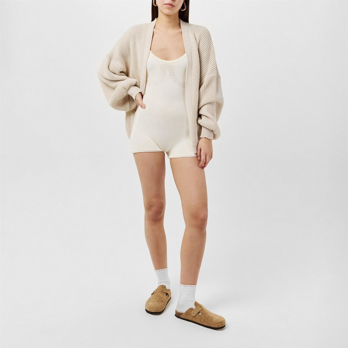 Missy Empire Womens Thick Knitted Unitard