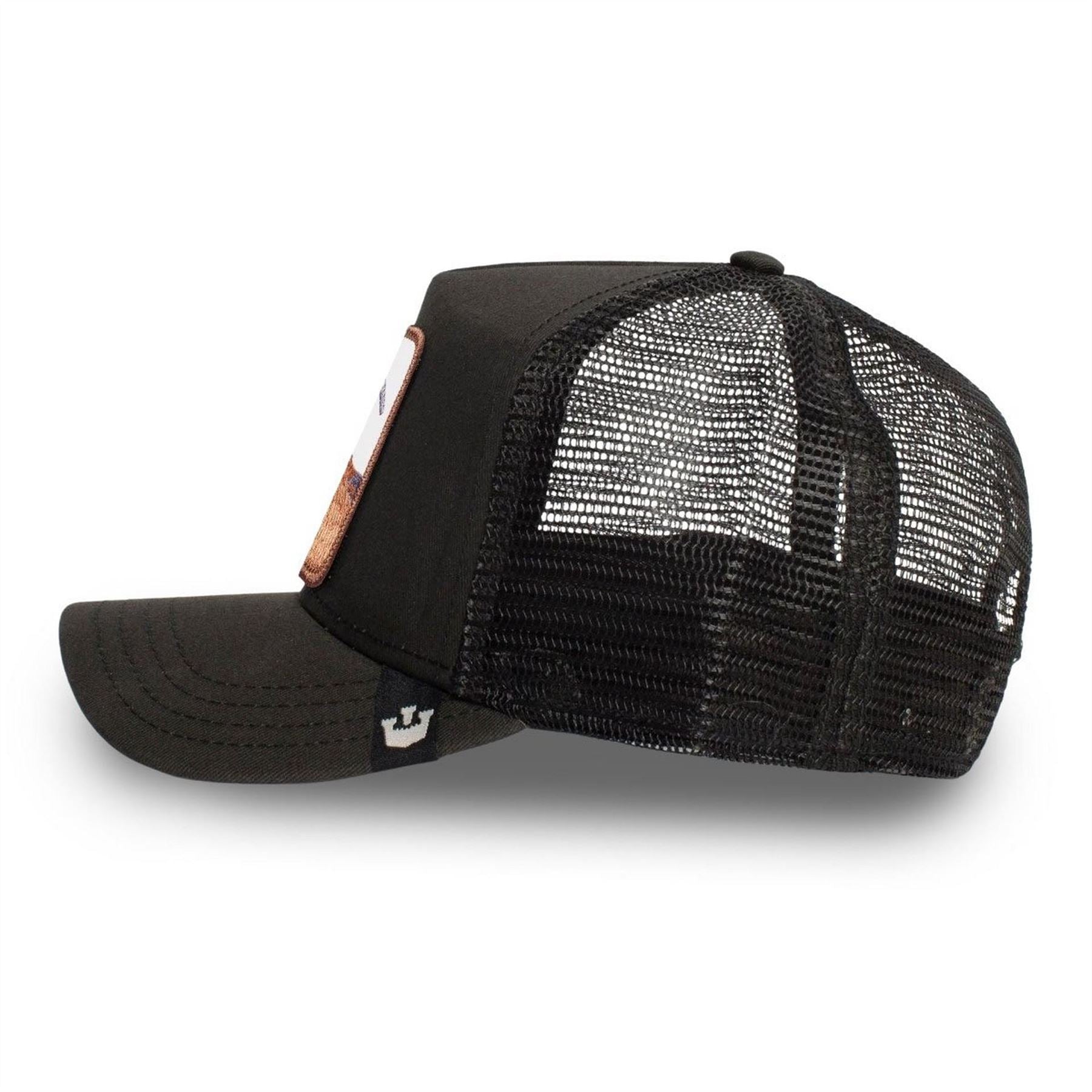 Goorin Bros Adjustable Trucker Cap with Pre-Curved Brim