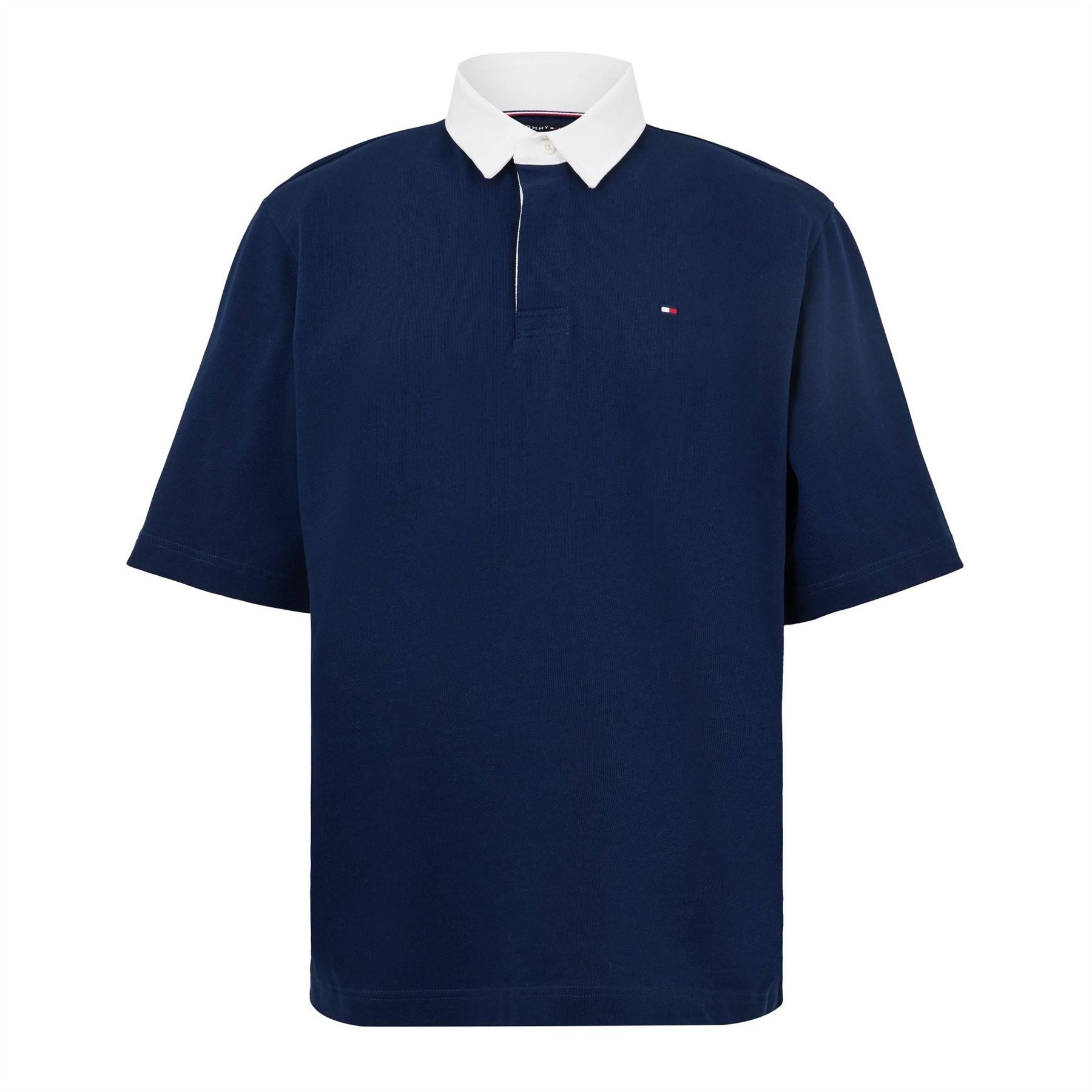 Tommy Hilfiger Back Flag Short Sleeve Polo Shirt