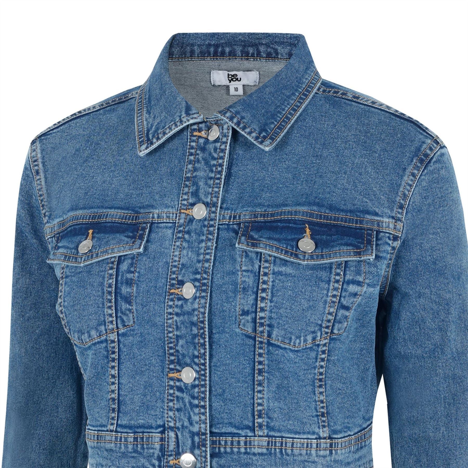 Be You Cropped Denim Jacket