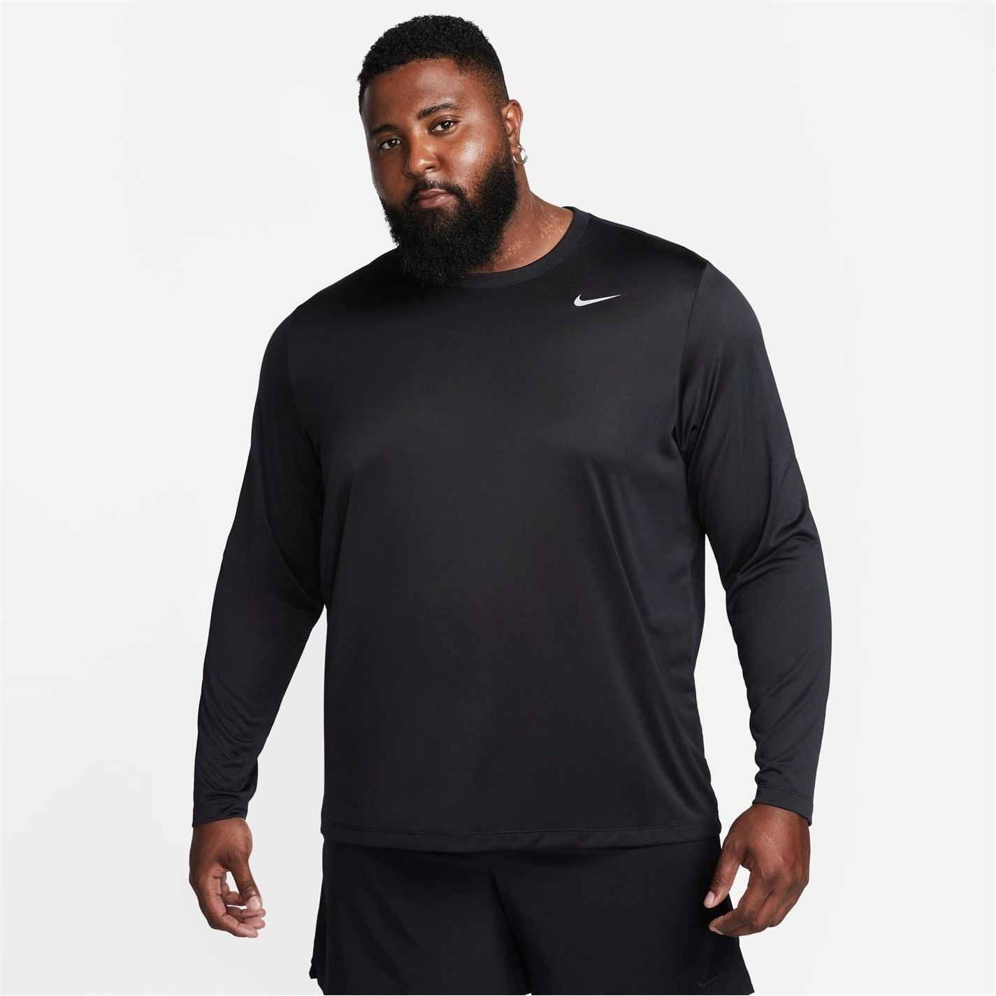 Nike Legend Long Sleeve Crew Neck T-Shirt