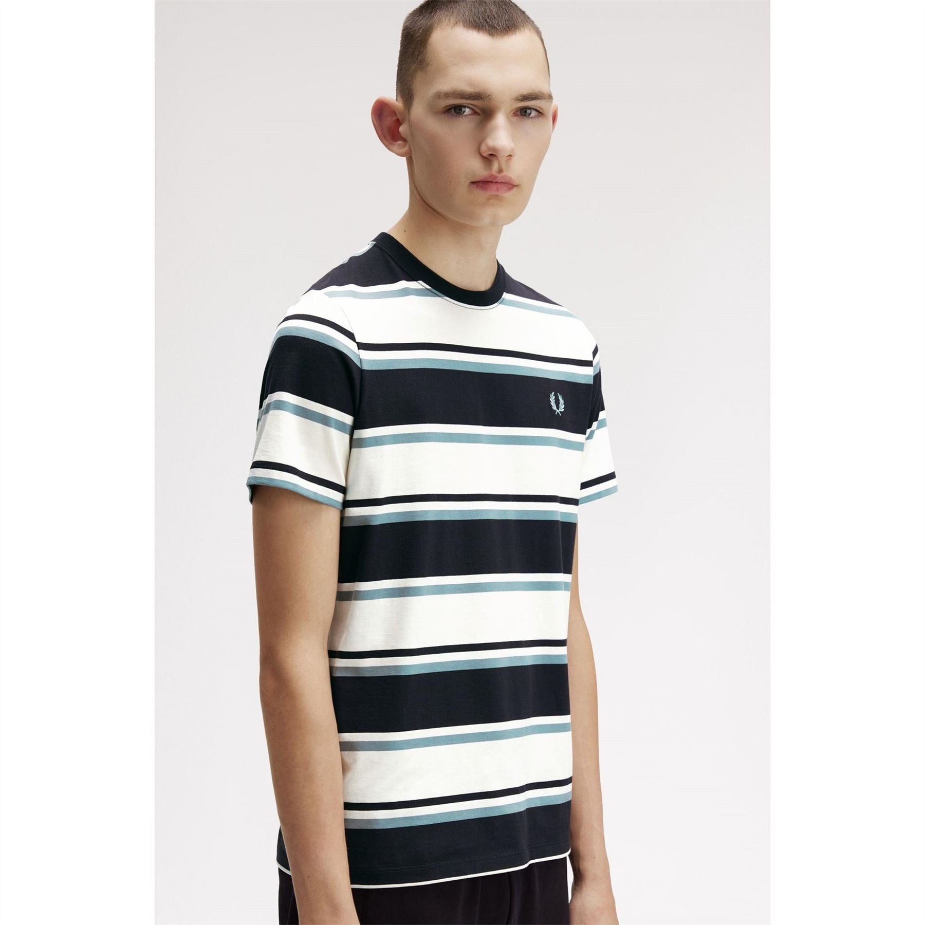 Fred Perry Bold Stripe Regular Fit T-Shirt