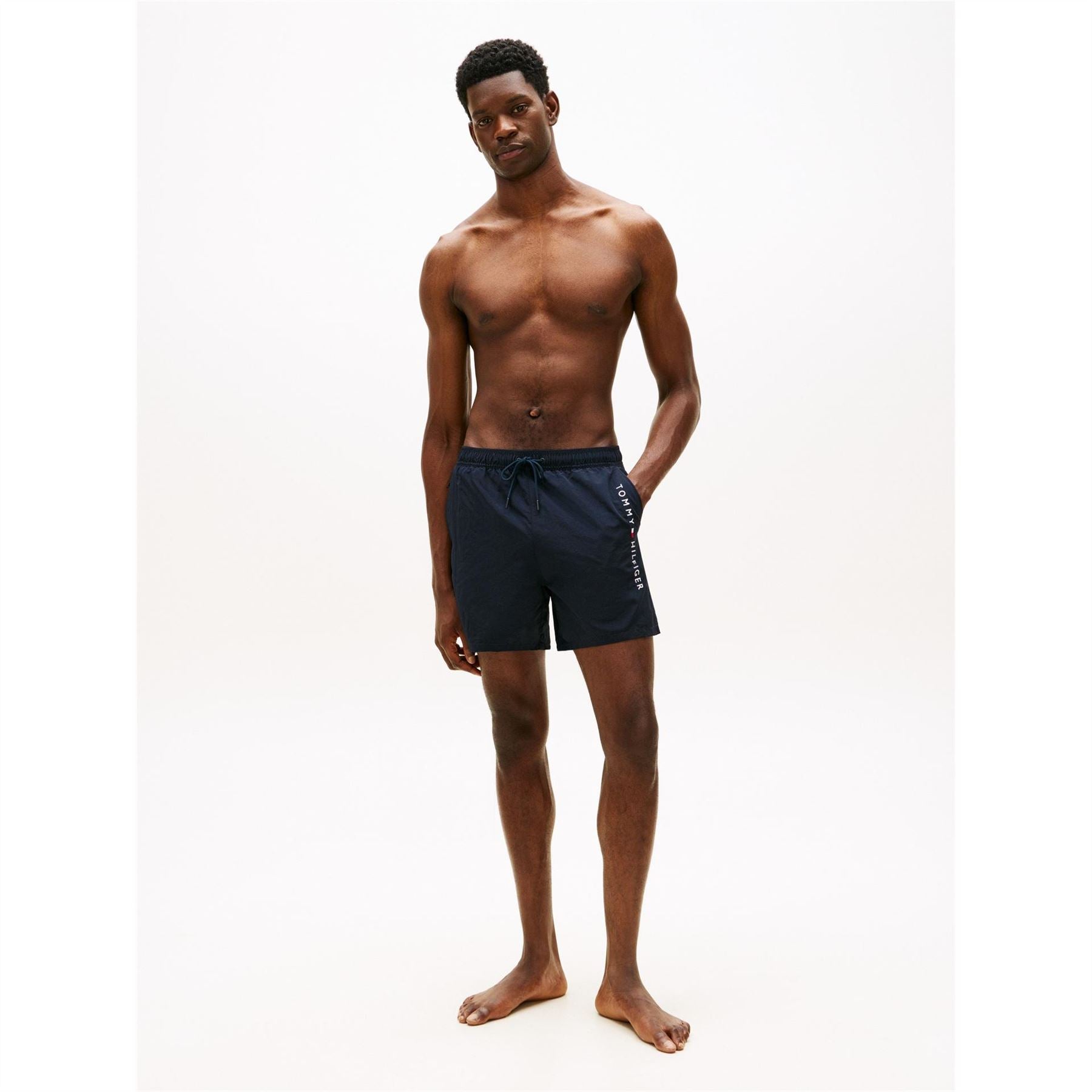 Tommy Hilfiger Logo Mid Swim Shorts