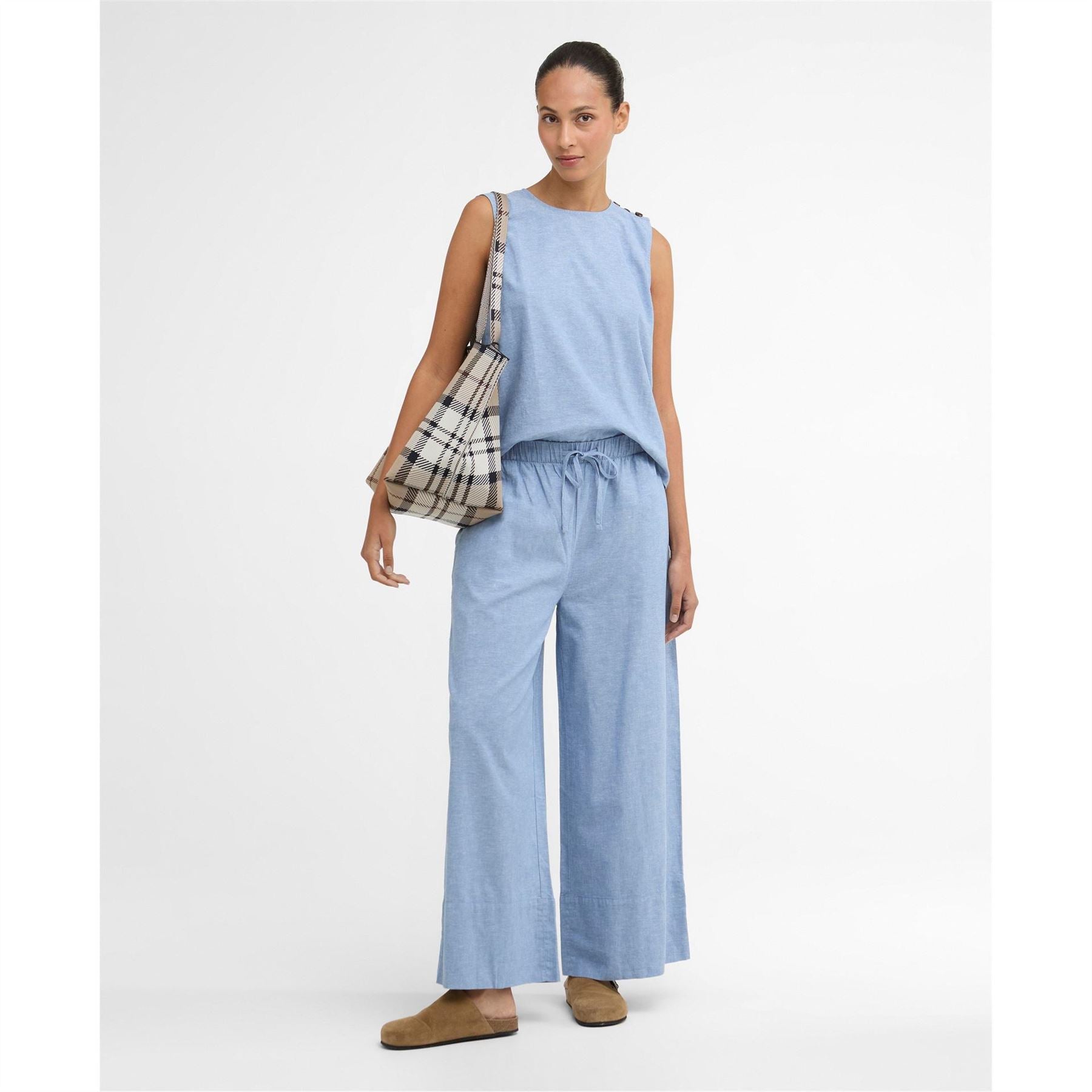 Barbour Wide Leg Trousers
