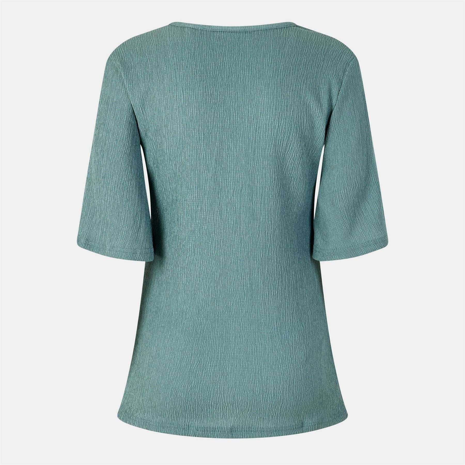 Mamalicious Relaxed Fit V-Neck Long Sleeve Blouse