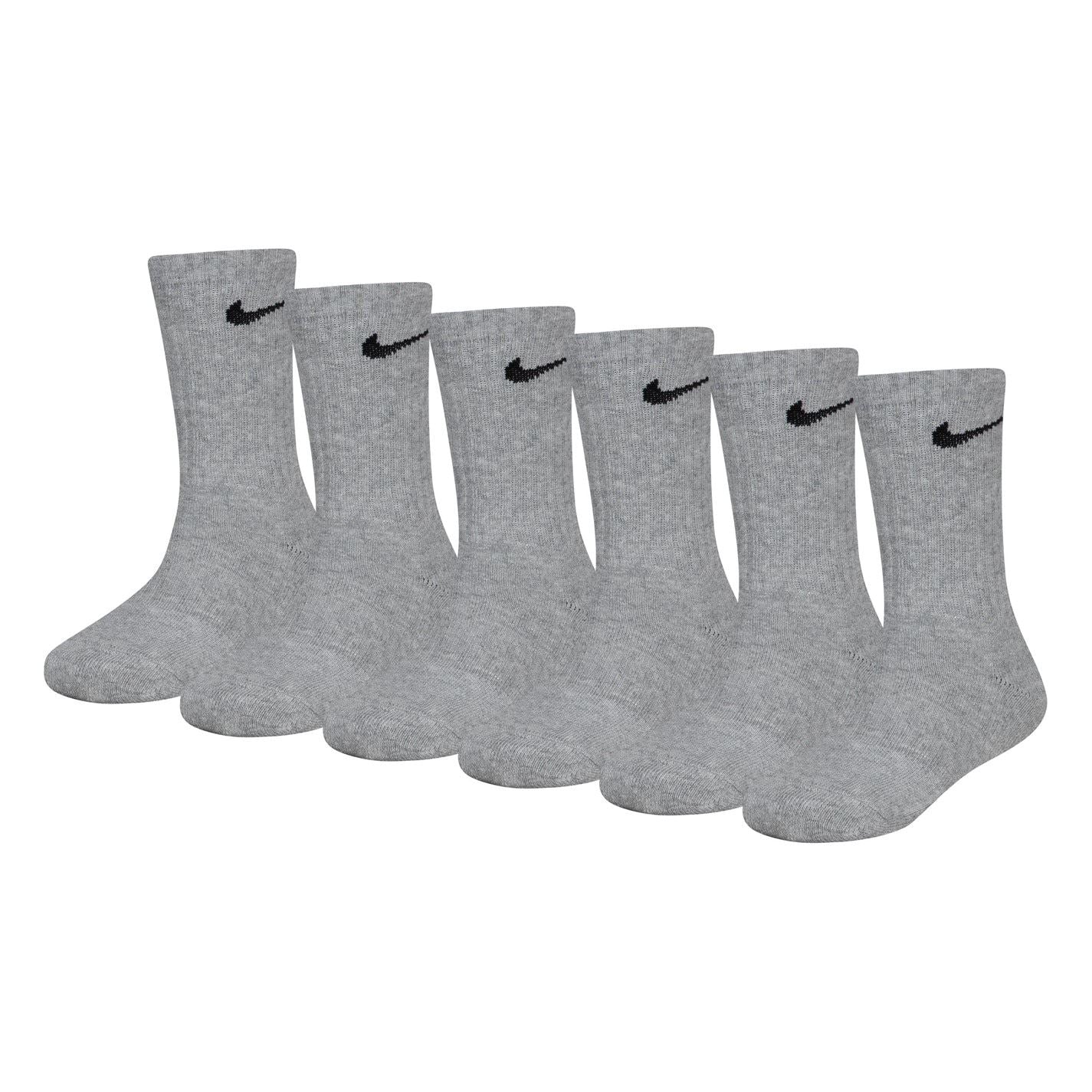 Nike 6 Pack Dri Fit Crew Children's Socks