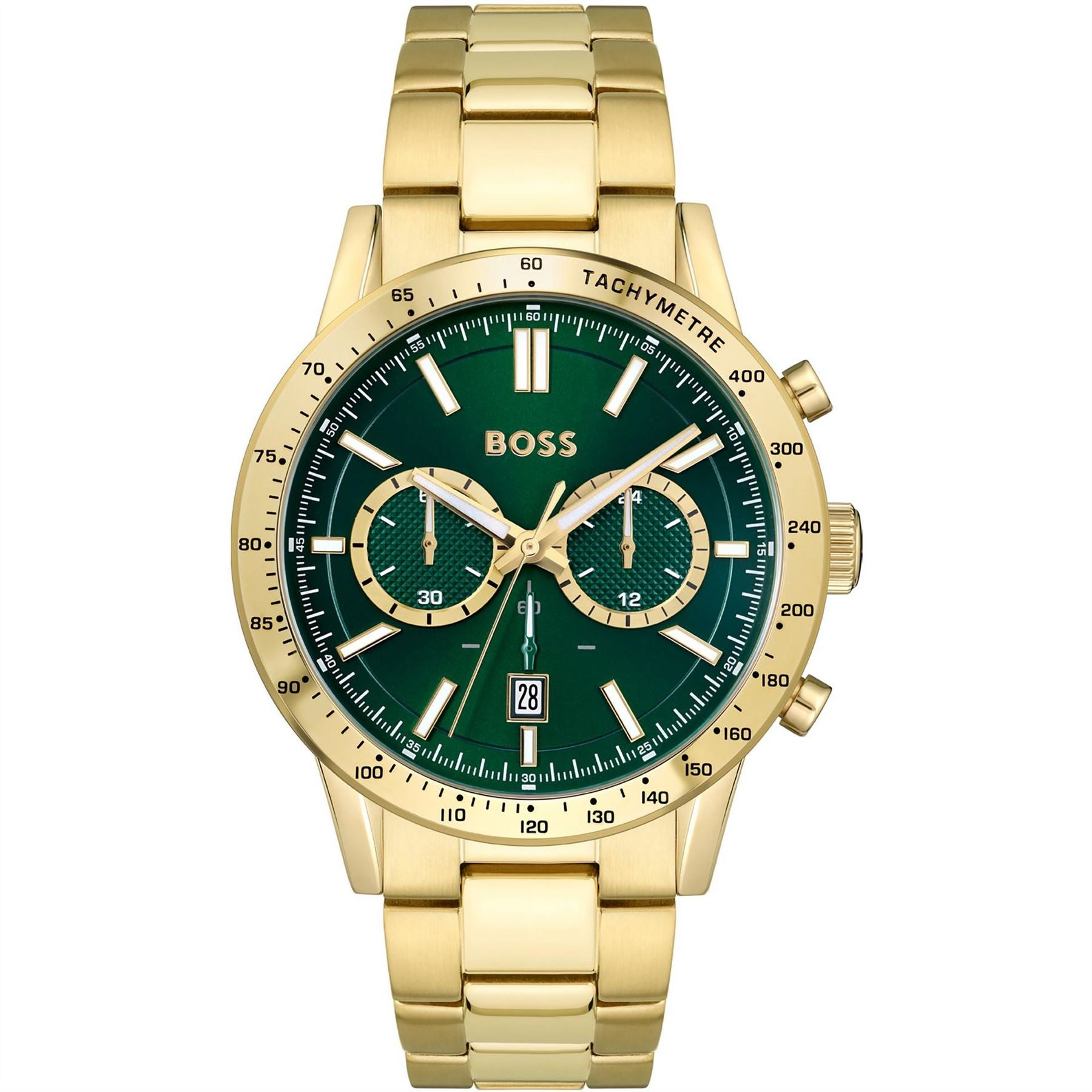 Boss Allure 44mm Stainless Steel Water Resistant Analogue Quartz Watch