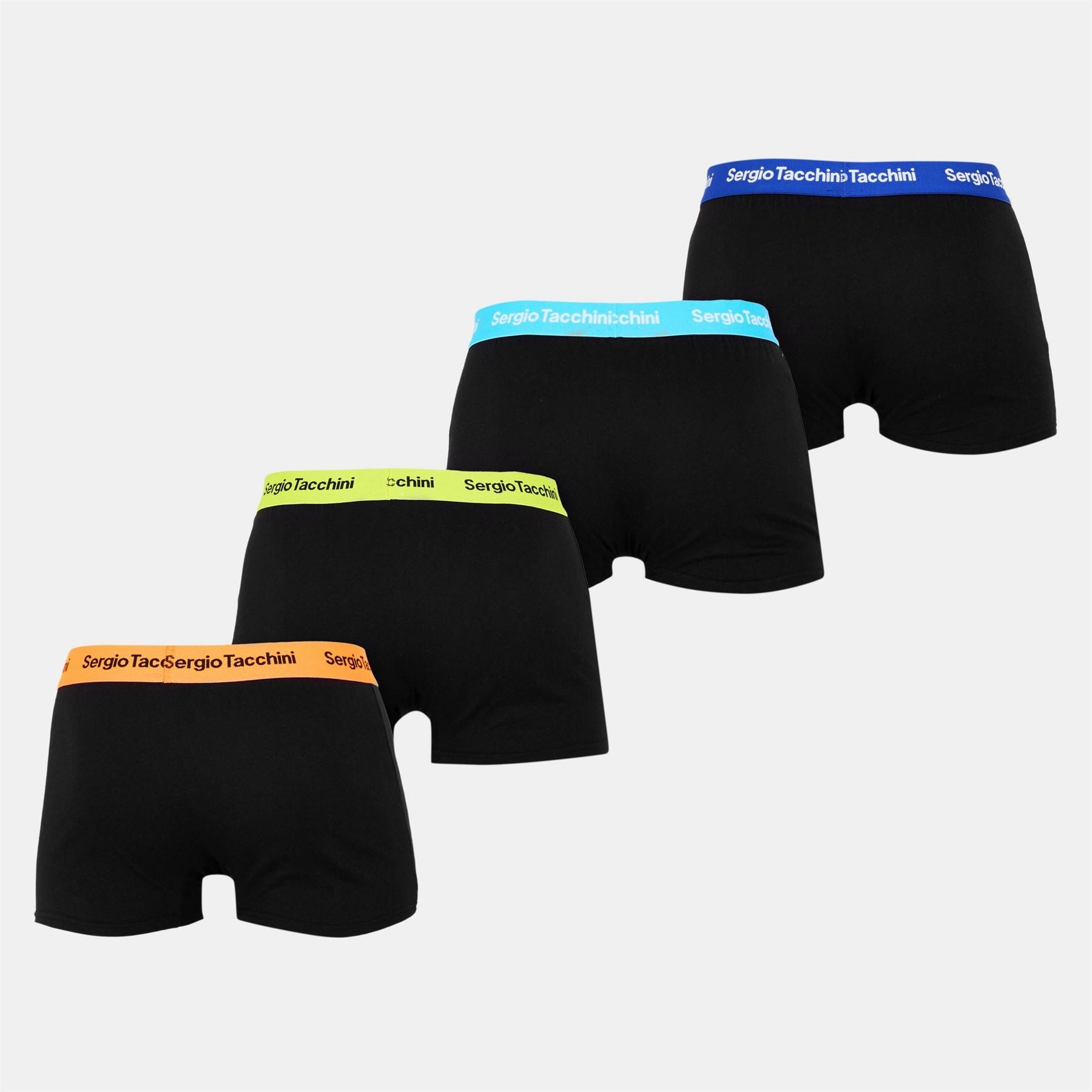 Sergio Tacchini 4 Pack Plain Design Boxer Brief
