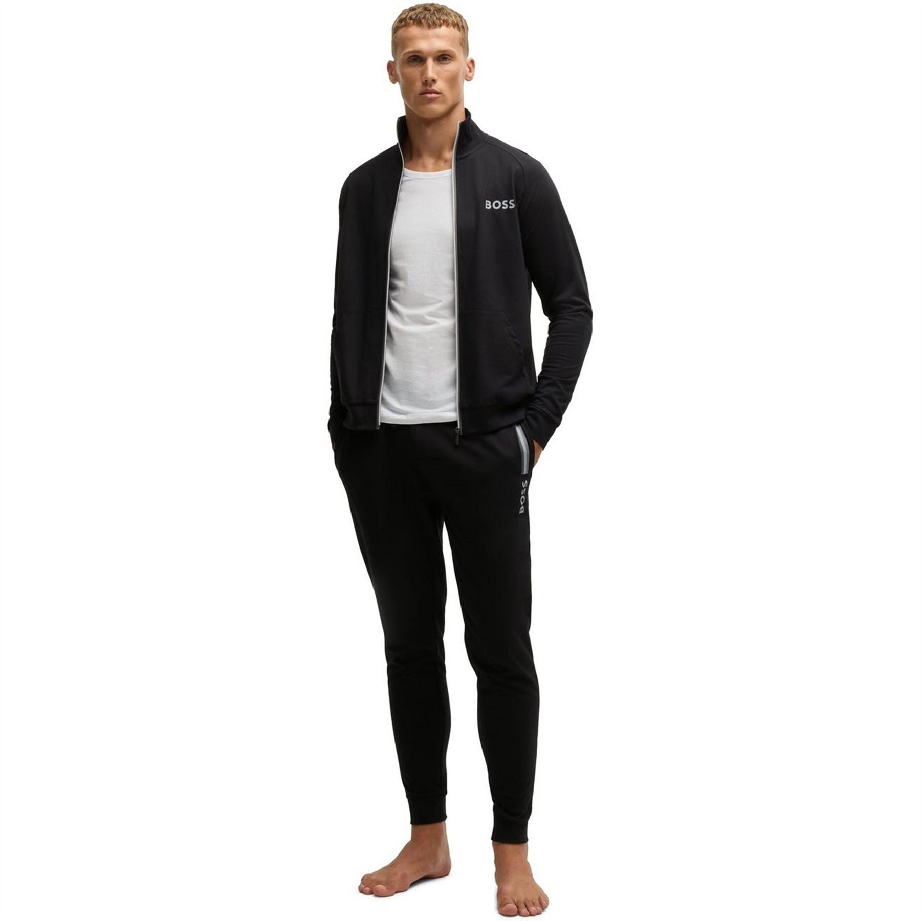 Boss Bw Authentic Closed Hem Fleece Jogging Bottoms
