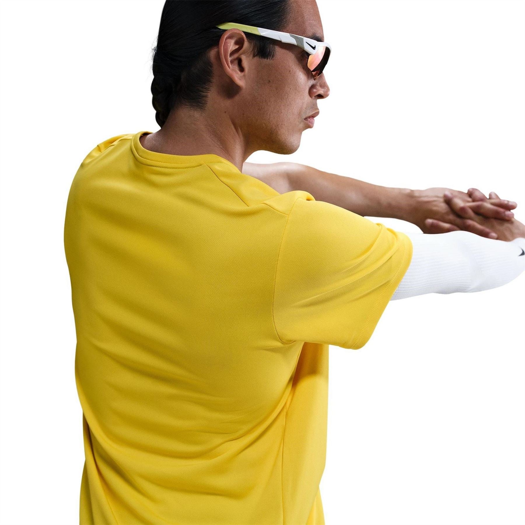 Nike Mens Drifit Miler Running Top