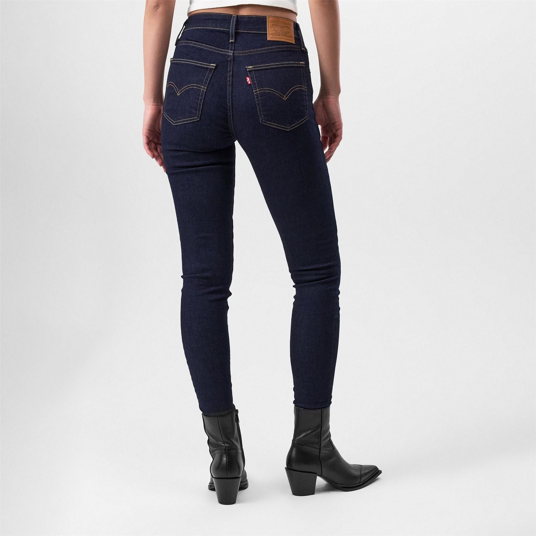 Levis 721 High Rise Cotton Stretch Skinny Jeans