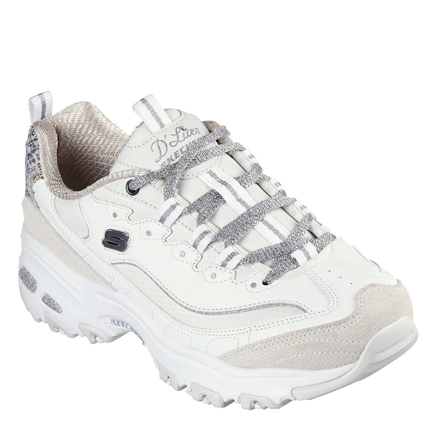 Skechers D'Lites Lace Up Chunky Trainers