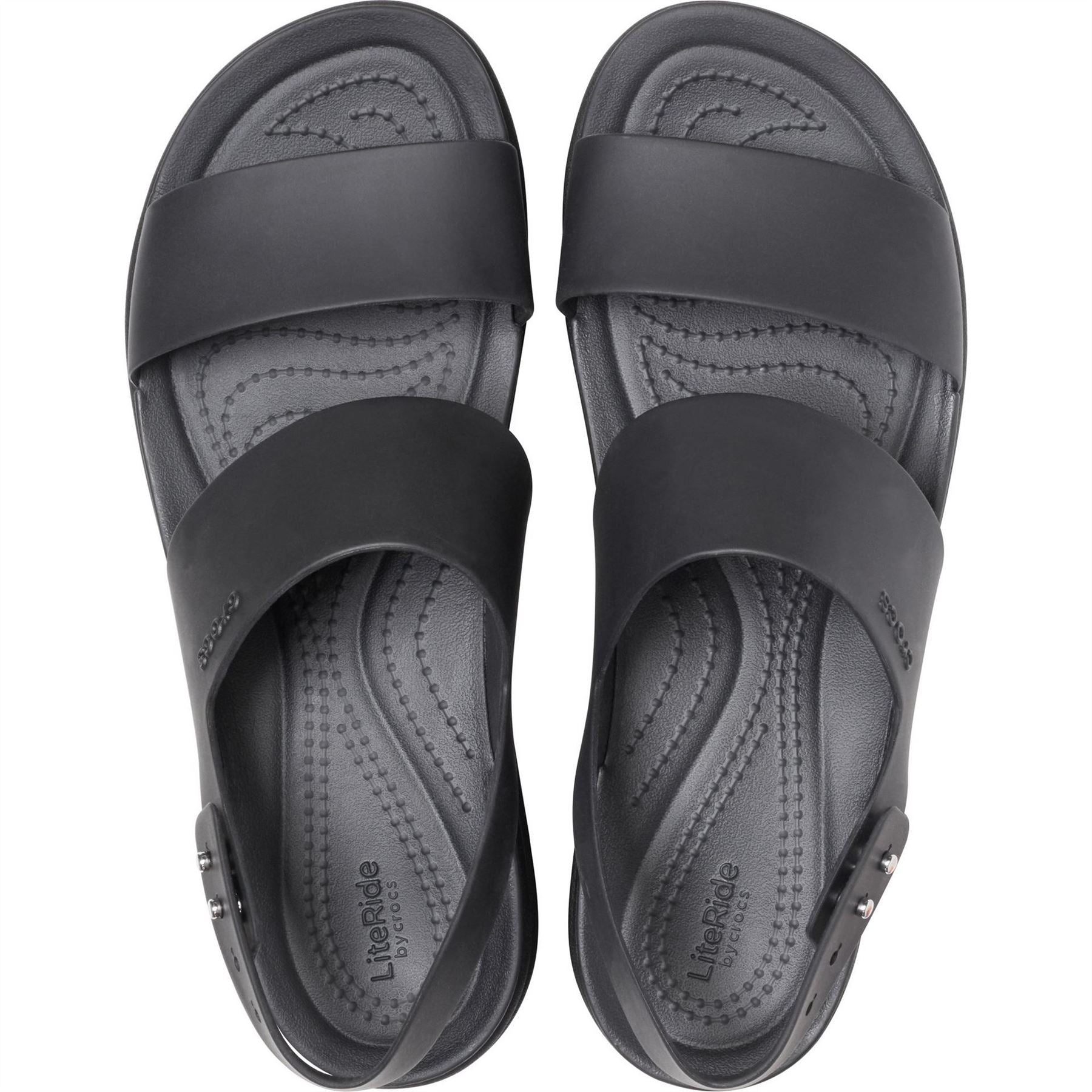 Crocs Brooklyn Open Toe Wedge Sandals