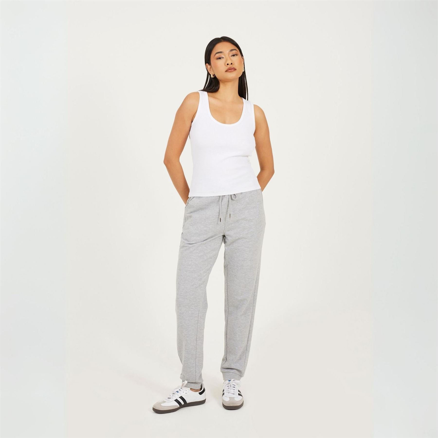 Brave Soul Marl Jogging Bottom