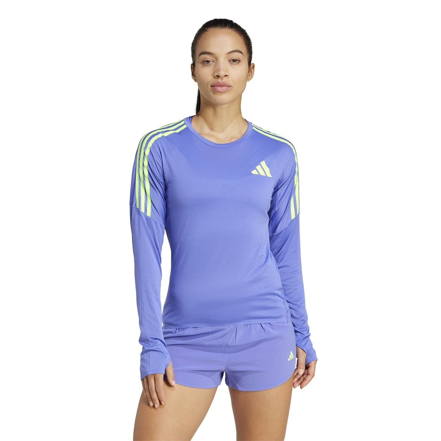 adidas Womens Adizero Promo Running Long Sleeve Top