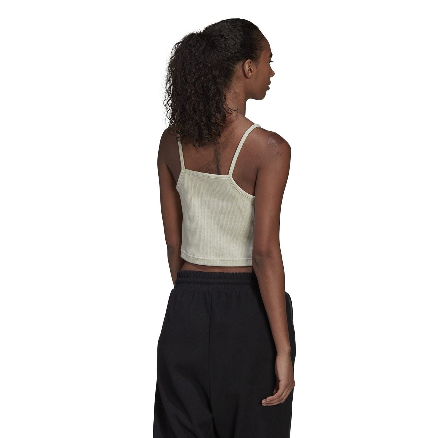 adidas Womens Studio Lounge Rib Tank Top