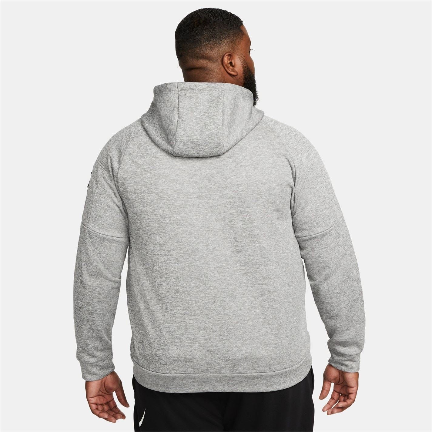 Nike Mens Dri Fit Full Zip Training Hoodie