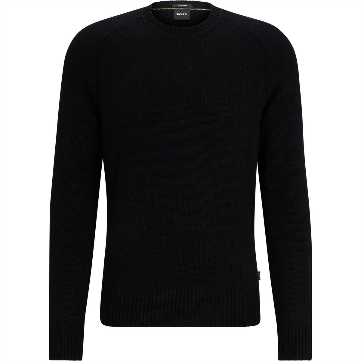 Boss Crew Neck Raglan Long Sleeve Sweater