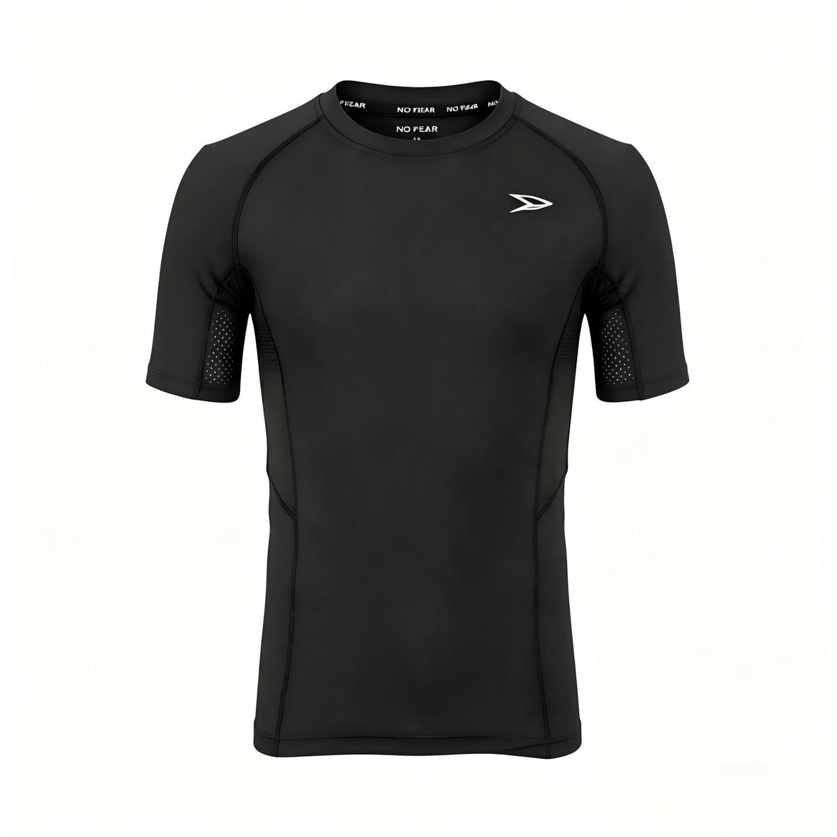 No Fear Mens Raglan Compression Tee