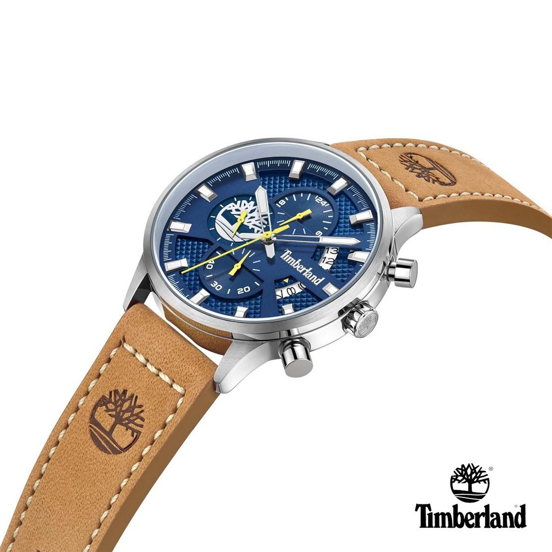 Timberland Leather Strap Analogue Watch