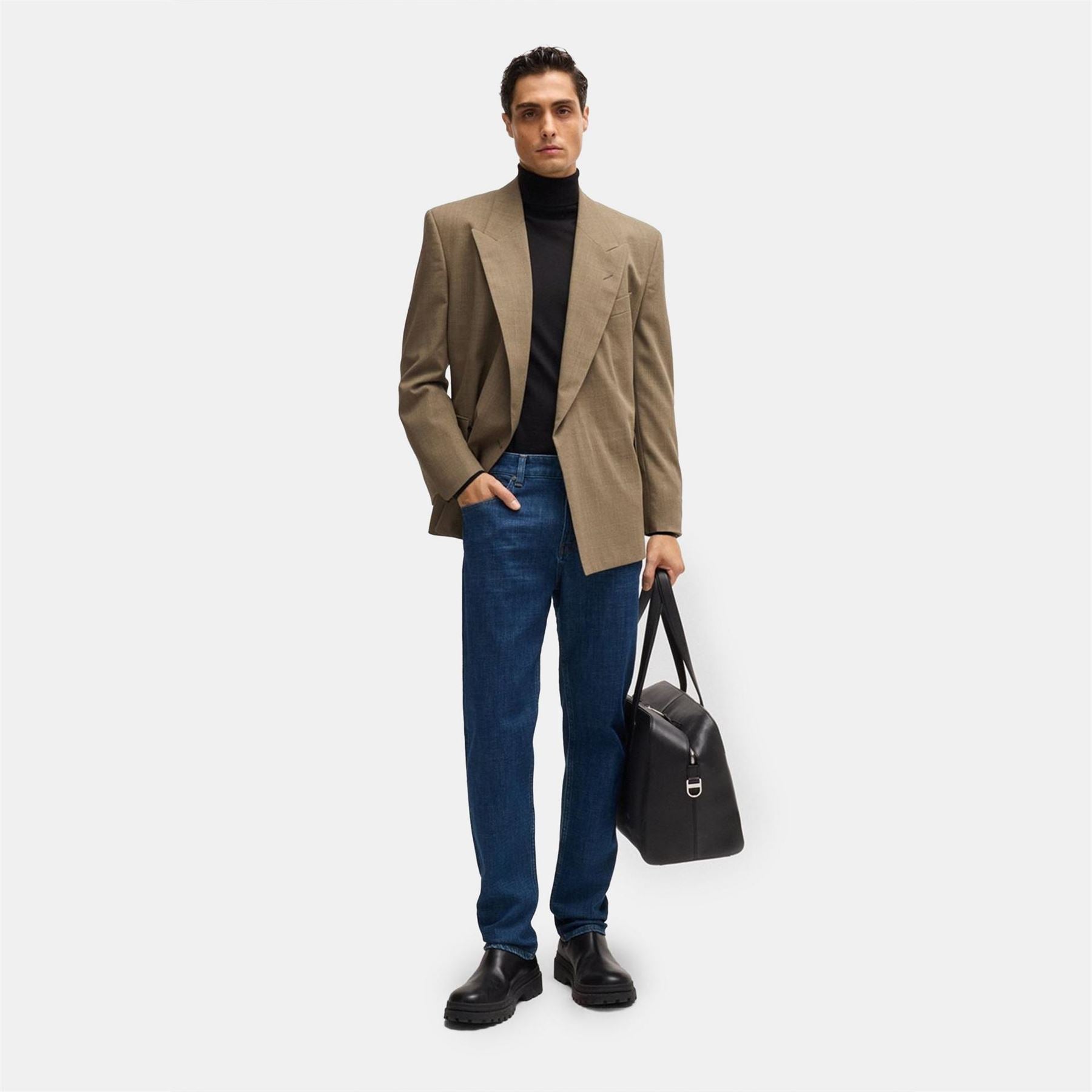 Boss Five Pocket Design Regular Fit Jeans