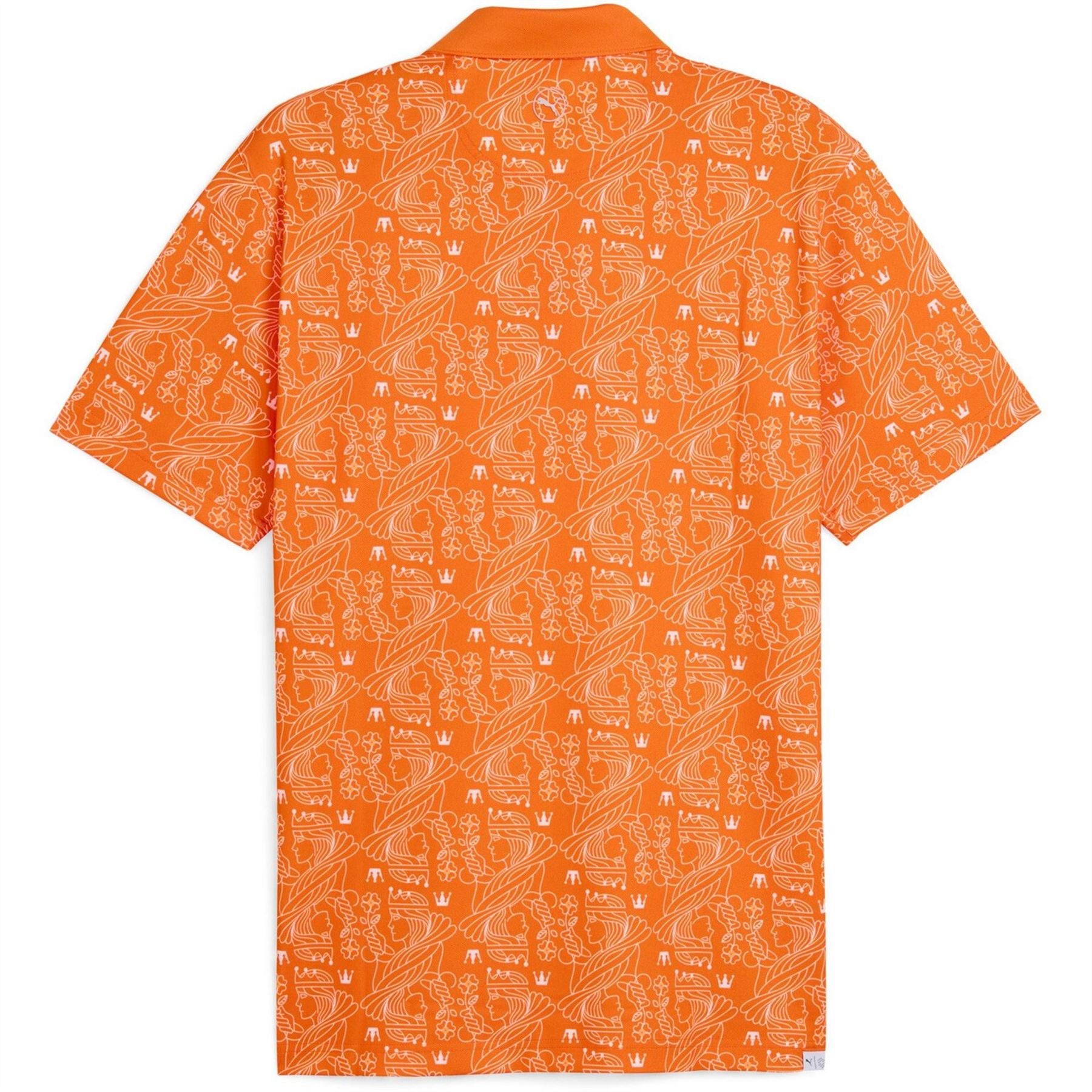 Puma Royal Polo Pique Short Sleeve Performance Polo Shirt