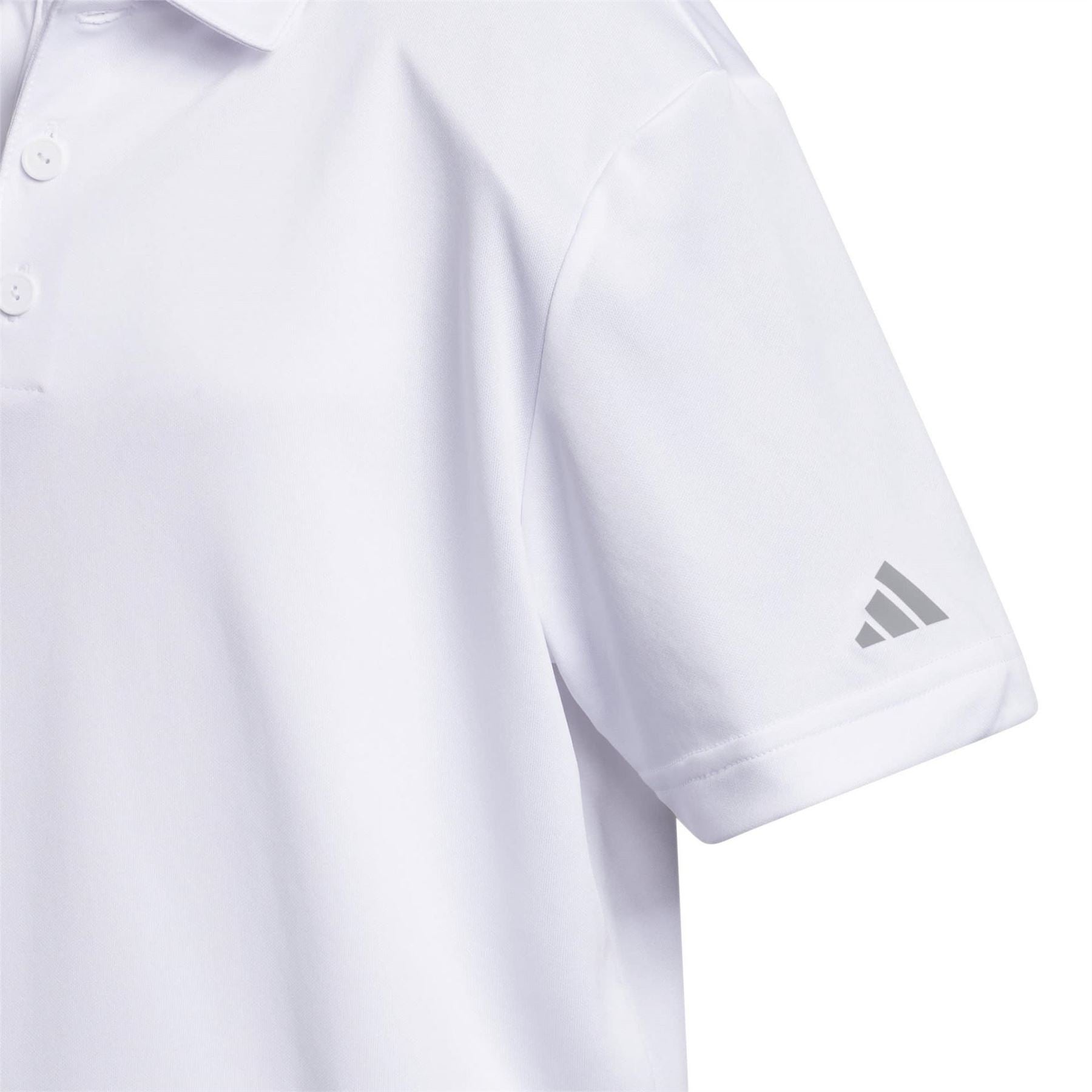 adidas 3 Stripe Polo Shirt Junior Boys