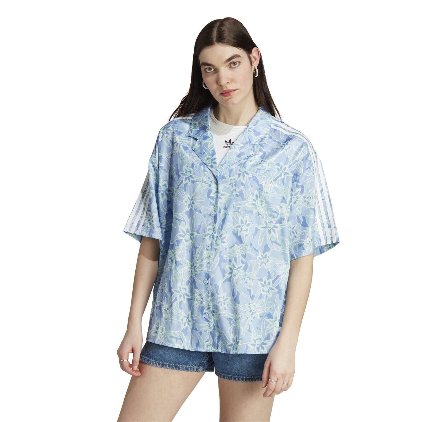 adidas Originals Relaxed Fit Resort Shirt