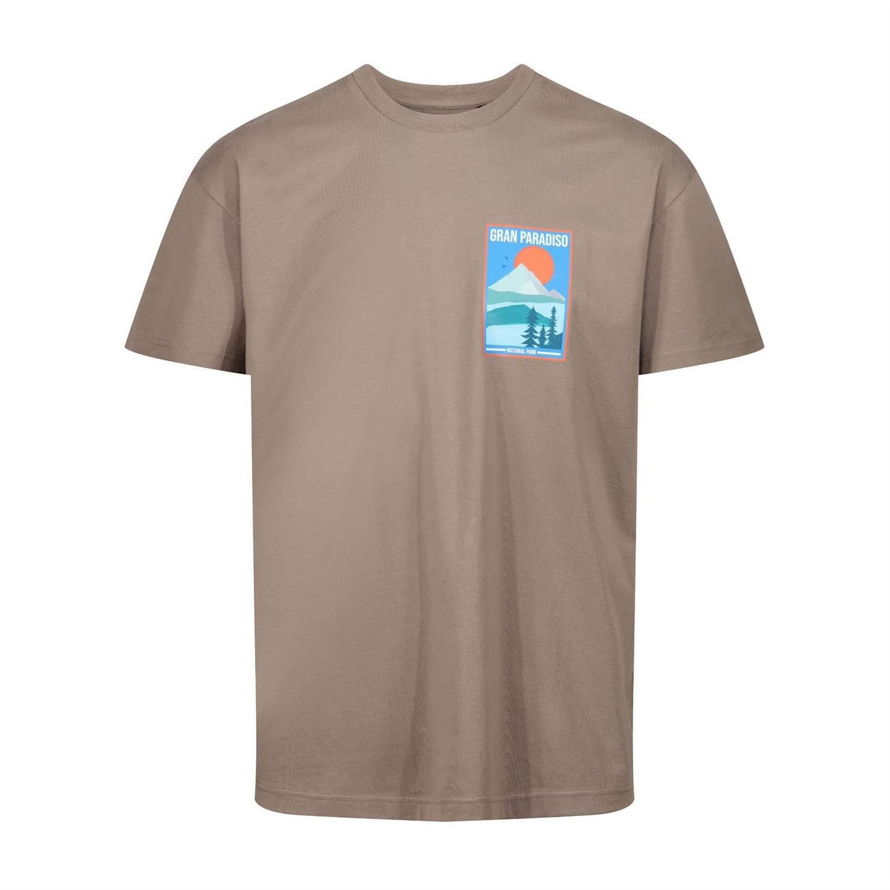 Luke National Geographic Print Crew Neck T-Shirt