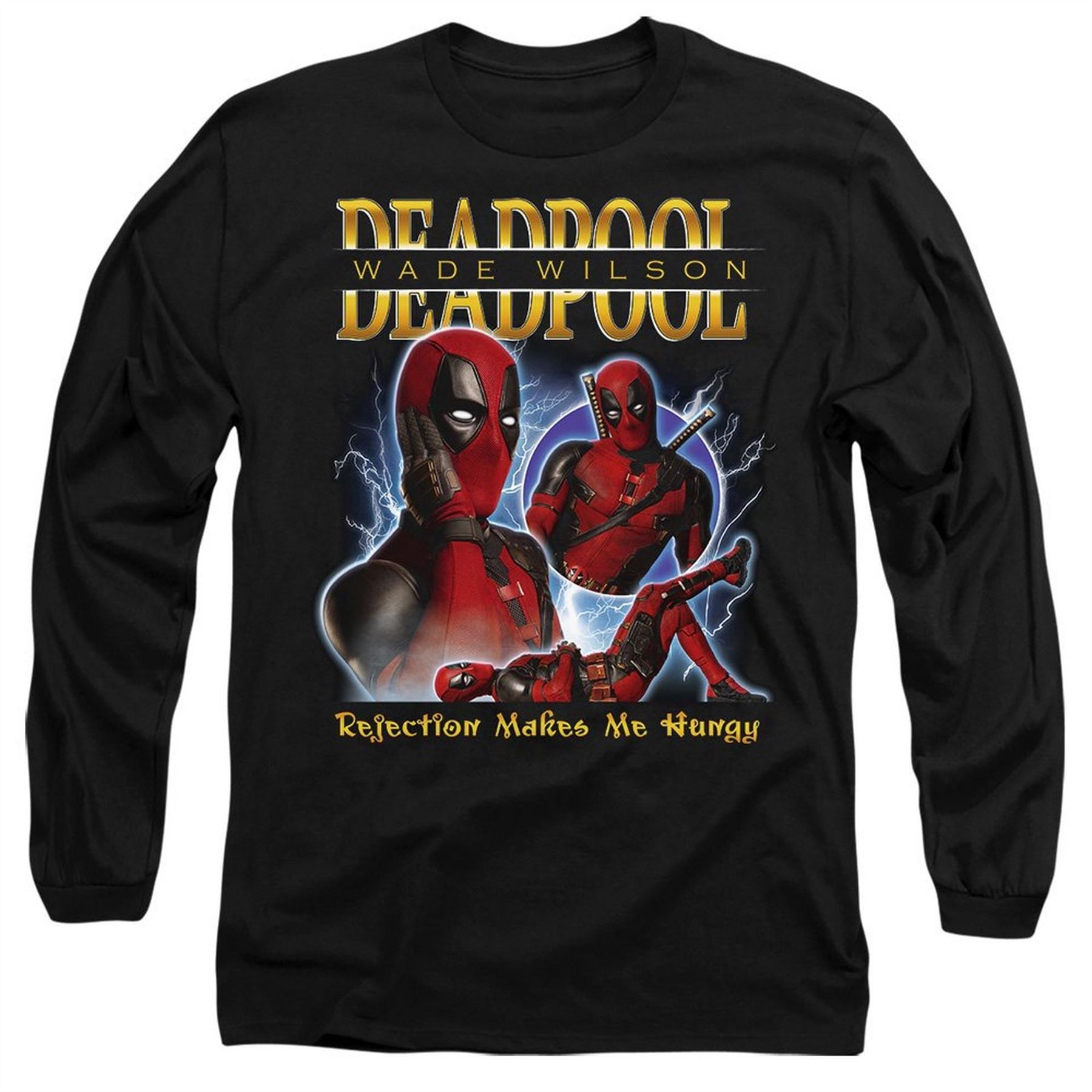 Marvel Comics DC Super Heroes Graphic Crew Neck Long Sleeve T-Shirt