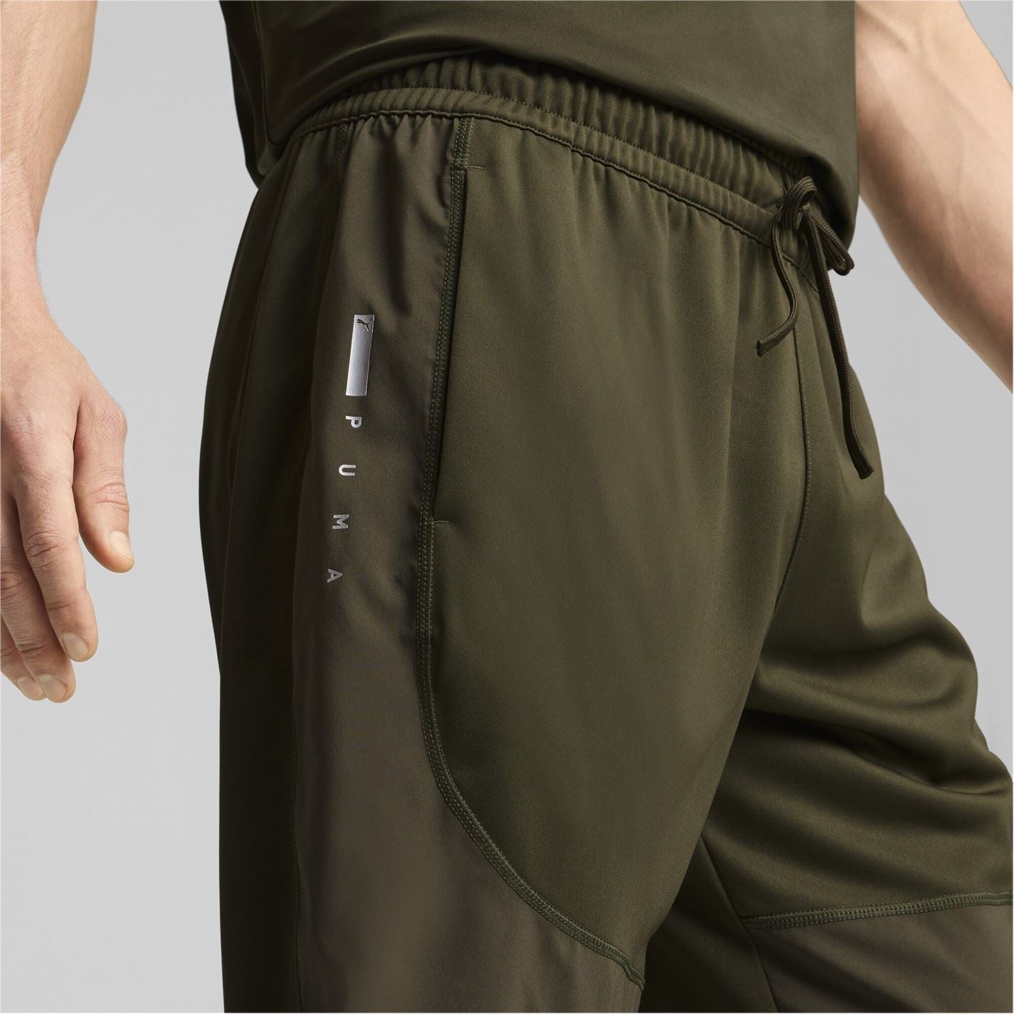 Puma Flex Panelled Tapered Joggers