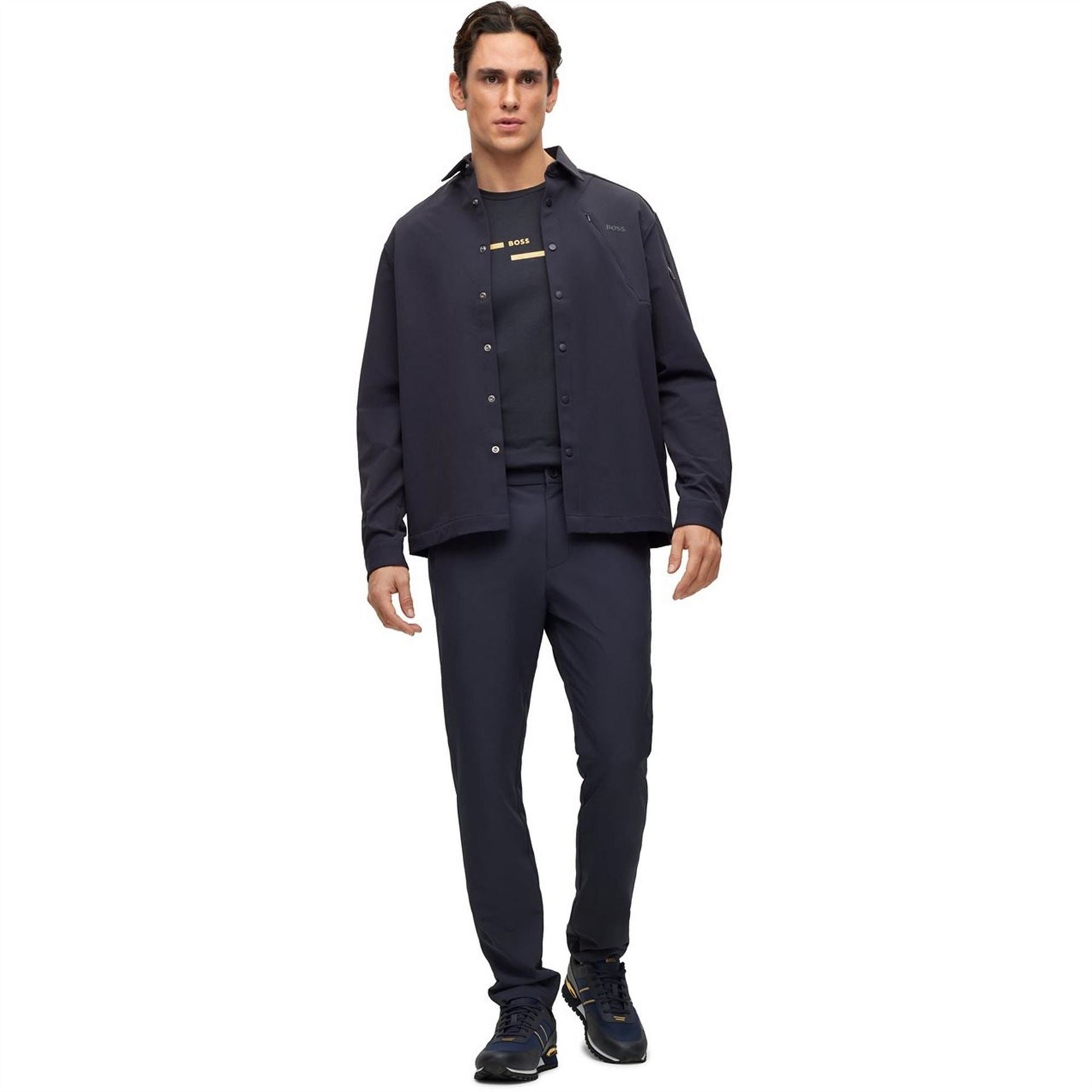 Boss Mens Commuter Slim Fit Trousers