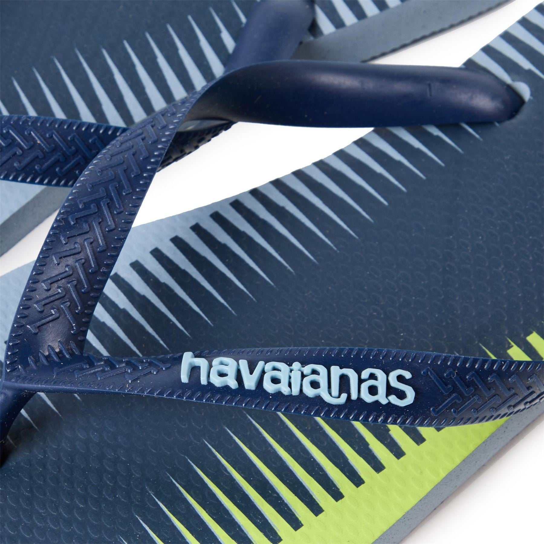 Havaianas Solid Patterned Thong Toe Flip Flops