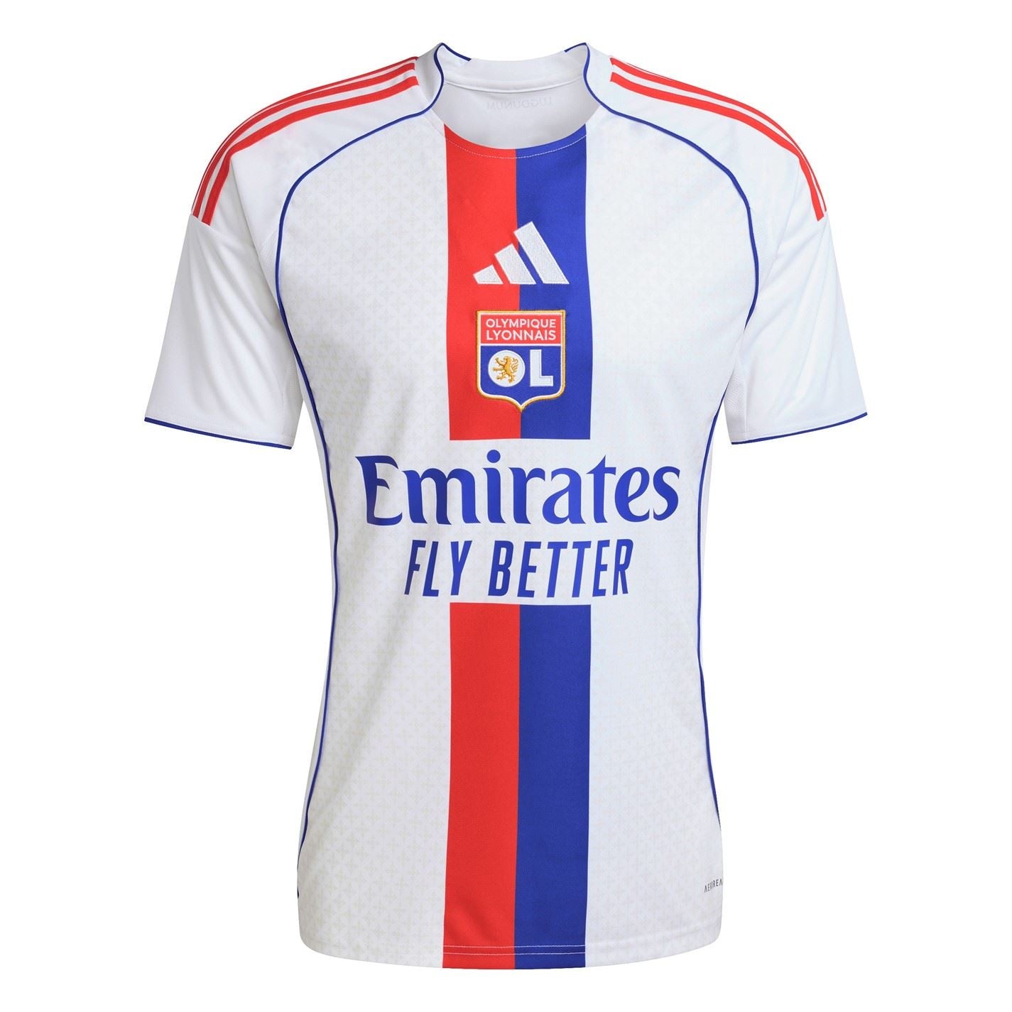 adidas Lyon Home Shirt 2025 2026 Adults