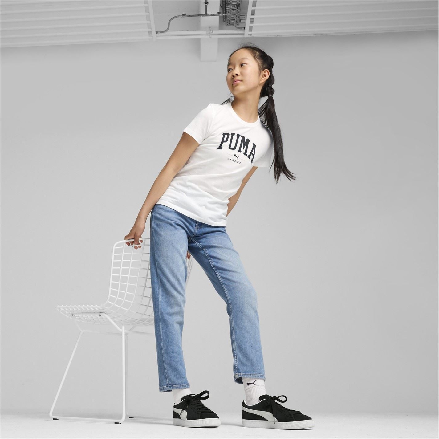Puma Squad Tee Regular Fit Crew Neck T-Shirt