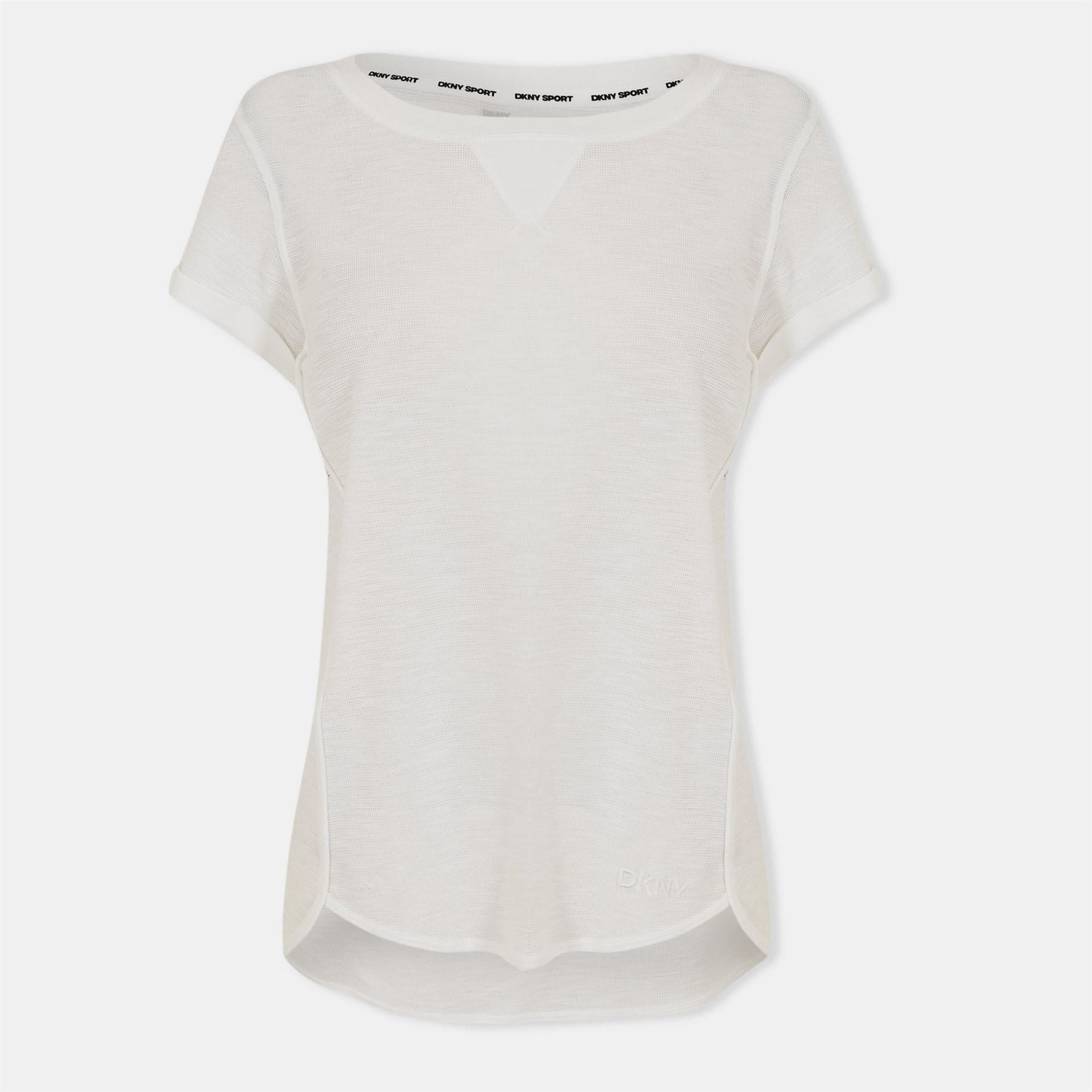 DKNY Mini Waffle Regular Fit T-Shirt