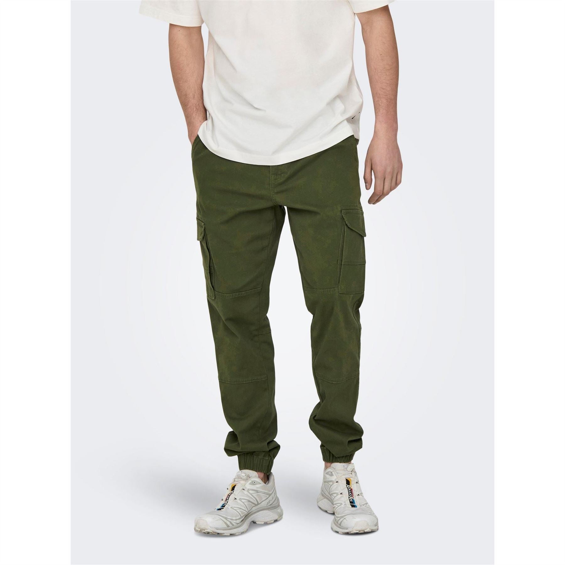 Only and Sons Carter Solid Patterned Combat Pants