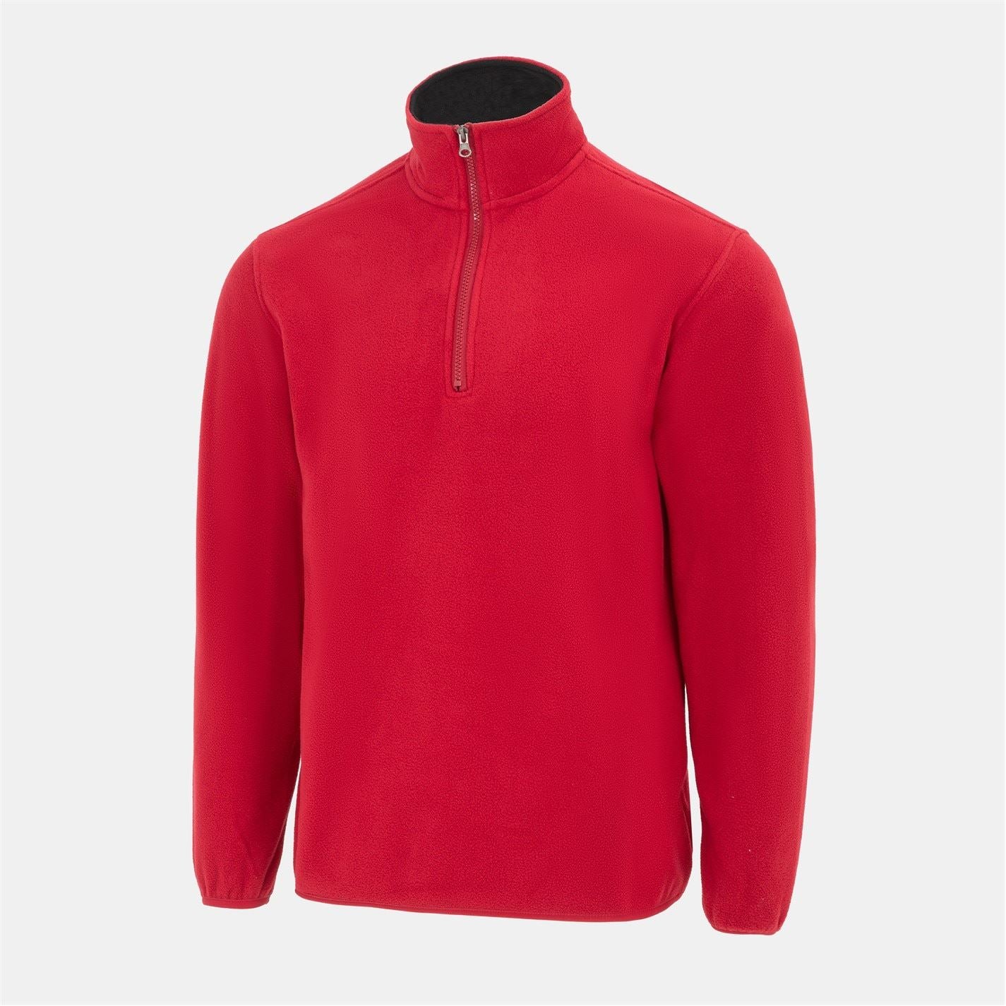 Donnay Mens Quarter Zip Fleece Jacket