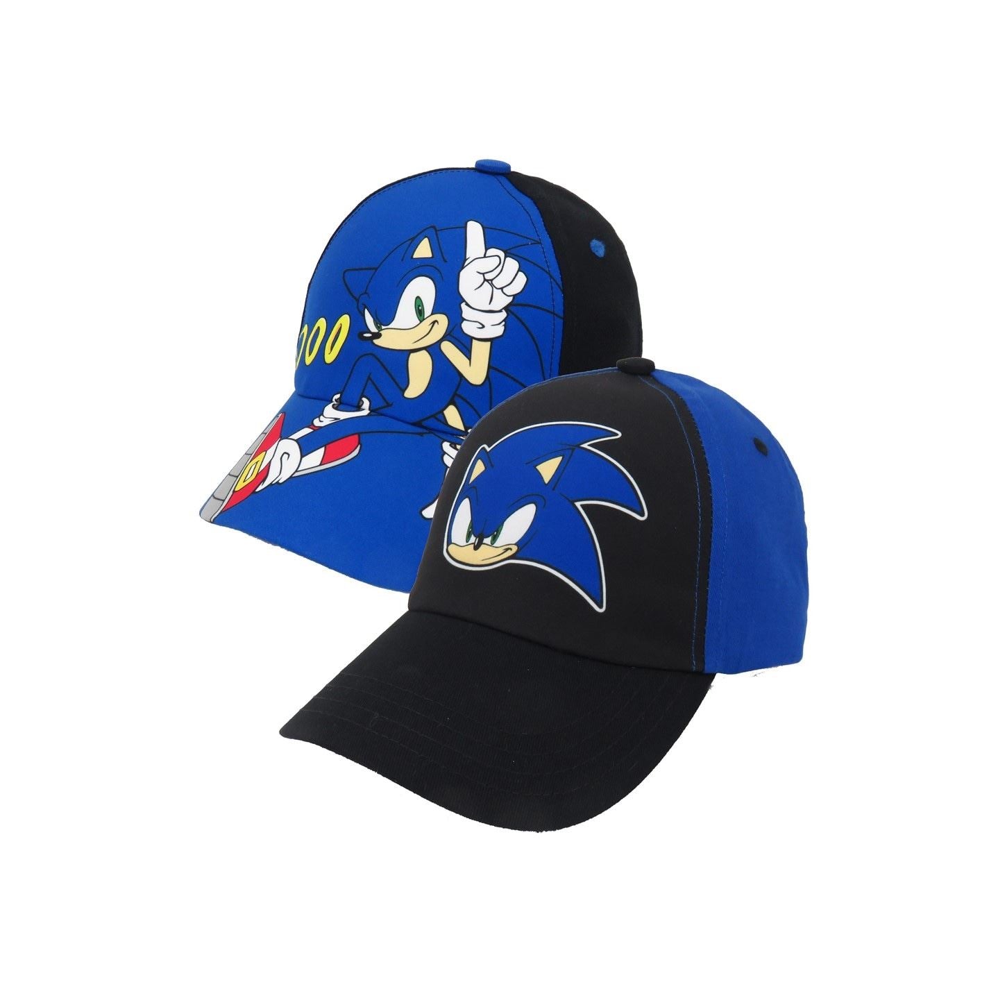 Sonic The Hedgehog Baseball Cap 2 Pack Childrens
