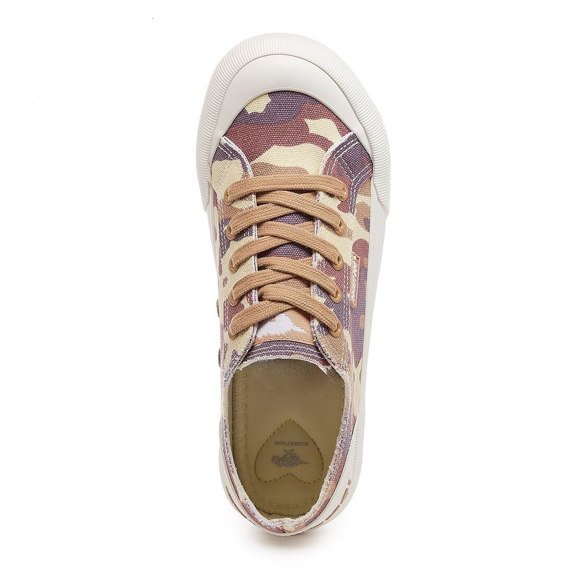 Rocket Dog Jazzin Plus A Zebra Patterned Lace-Up Sneakers